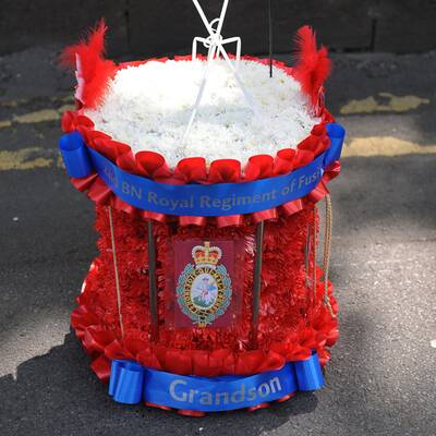 Abschied von Soldat Lee Rigby