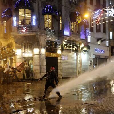 Proteste gegen Erdogan-Regierung in der Türkei