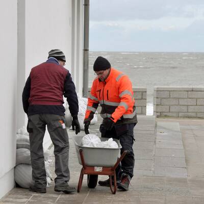 Norddeutschland bereitet sich auf das Schlimmste vor