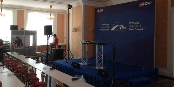 EVP-Gipfel: Merkel in Wien