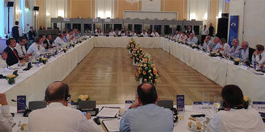 EVP-Gipfel: Merkel in Wien