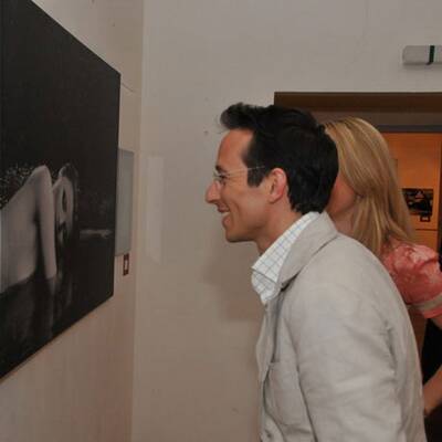 Visions: Promiauflauf bei Manfred Baumann