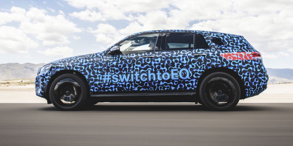 Mercedes‘ Elektro-SUV im Hitzetest