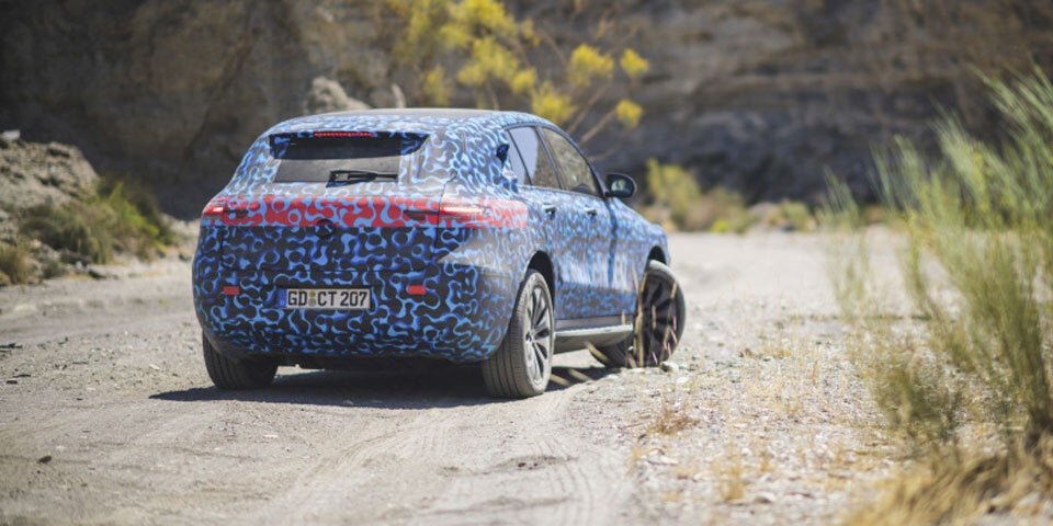 Mercedes‘ Elektro-SUV im Hitzetest