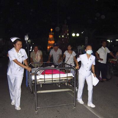 Erneut schweres Beben in Asien