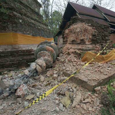 Erneut schweres Beben in Asien