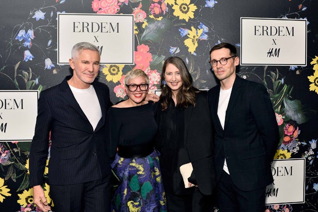 ERDEM X H&M IN LOS ANGELES