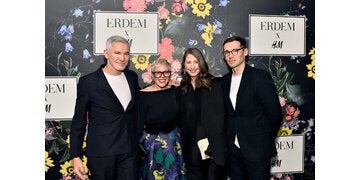 ERDEM X H&M IN LOS ANGELES