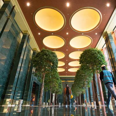 200.000 m² als Symbol für seinen Größenwahn.