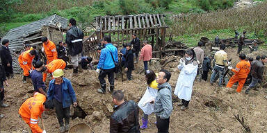 Erdrutsch in Zhenhe