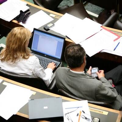 Hochs und Tiefs im Parlamentsstadion