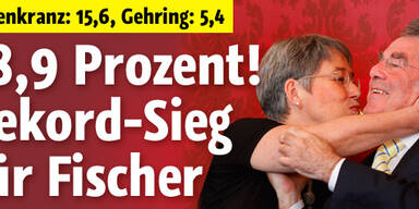 Fischer gewinnt Wahl mit Riesen-Abstand