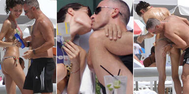 Eros Ramazzotti & Monica Pellegrinelli: Turtel-Urlaub