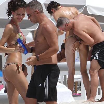 Eros Ramazzotti & Monica Pellegrinelli: Turtel-Urlaub