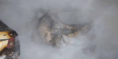 Eisenstadt: Drei Autos abgebrannt 