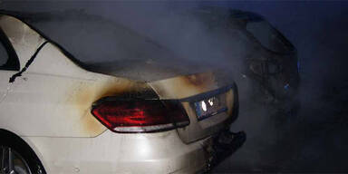 Eisenstadt: Drei Autos abgebrannt 