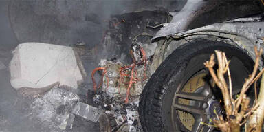 Eisenstadt: Drei Autos abgebrannt 