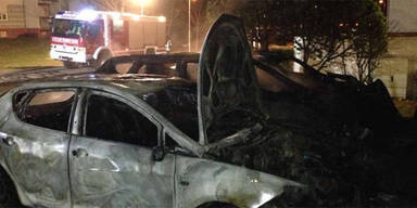 Eisenstadt: Drei Autos abgebrannt 