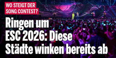 Ringen um Song Contest: Diese Städte winken bereits ab