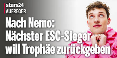 Nach Nemo: Jetzt will nächster ESC-Sieger seine Trophäe zurückgeben
