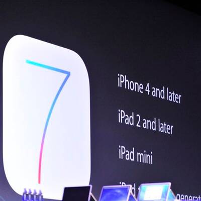 Apple zeigt iOS 7 und Co.