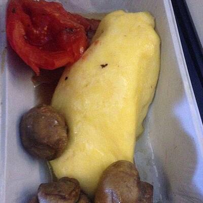 Das schlechteste Flugzeugessen der Welt