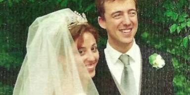 Erzherzogin Estelle von Österreich bei ihrer Hochzeit mit Carl Christian Habsburg-Lothringen