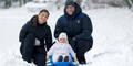 Prinzessin Estelle im Schnee