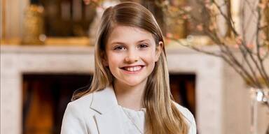 Kleine Prinzessin ganz gro&szlig;