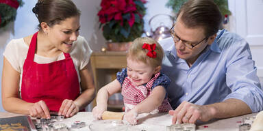 Estelle bäckt mit Mama & Papa Kekse