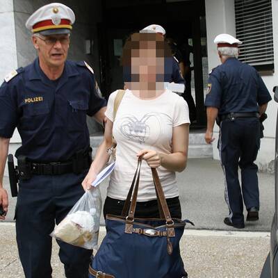 Sie wurde aus Italien überstellt