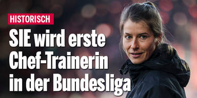 Knalleffekt: SIE wird erste Chef-Trainerin in der Bundesliga