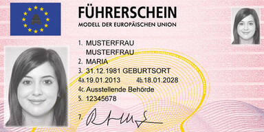 Neue EU-F&uuml;hrerscheine