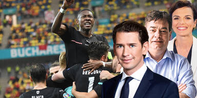 So feiern die Politiker den historischen EURO-Sieg