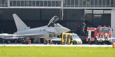 Eurofighter musste notlanden