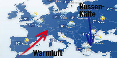 So verrückt ist das Europa-Wetter