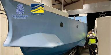 Drogen-U-Boot in Spanien beschlagnahmt