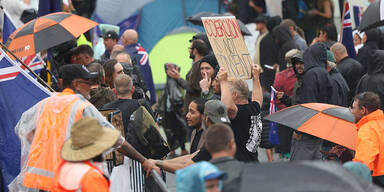 Neuseeland Proteste