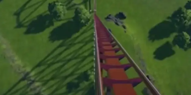 Verst&ouml;rend: Erschreckende Simulation zeigt 'Todes-Achterbahn'