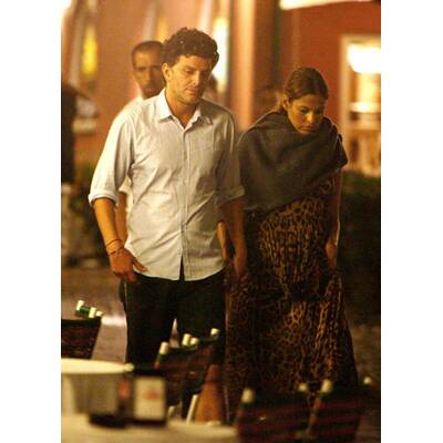 Eva Mendes relaxt in Portofino