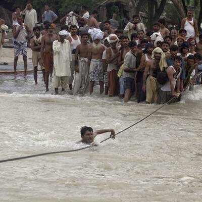 Flutkatastrophe in Pakistan