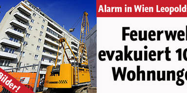 100 Wohnungen in Wien evakuiert