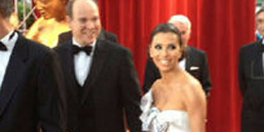 Eva Longoria trifft Albert & Charlene