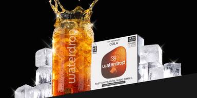 Leitungswasser mit Geschmack: waterdrop&reg; Cola erobert ab Ende Mai den station&auml;ren Handel