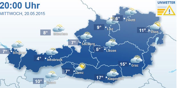 Winter mitten im Mai