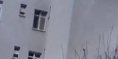 Explosion in Gemeindebau