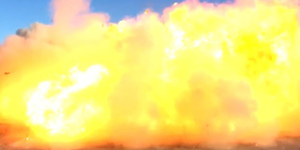 Elon Musks Starship-Rakete explodiert