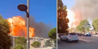 Explosion in Rom