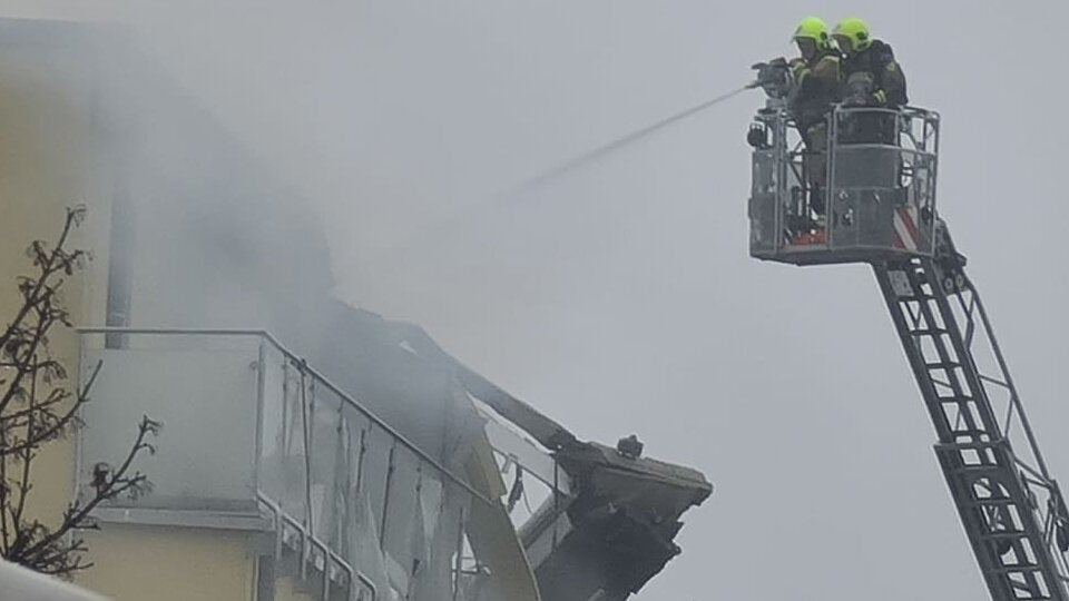 Explosion in Langenzersdorf: Eine Person vermisst