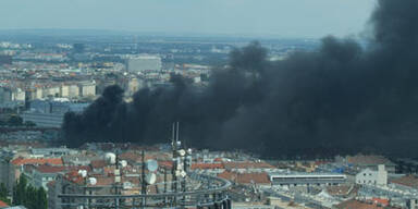 Gasflaschen explodieren in Favoriten